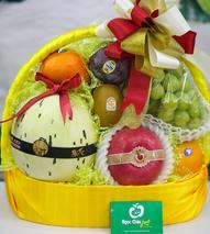 mẫu giỏ hoa quả nhập khẩu thắp hương
