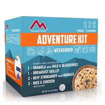 Mountain House Adventure Weekender Kit – Freeze-Dried Camping & Backpacking Food – 12 Servings