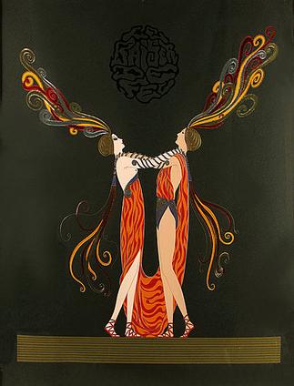 Erte Kiss of Fire