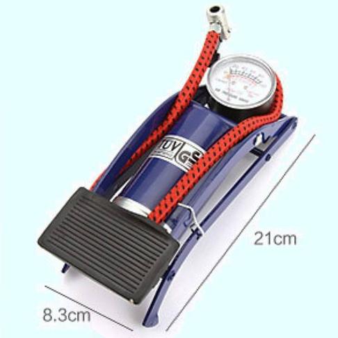 Single Cylinder Foot Air Pump for Motorcycles Cars - Guaranteed Lowest Price in Pakistan