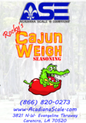 Cajun weigh seasoning
