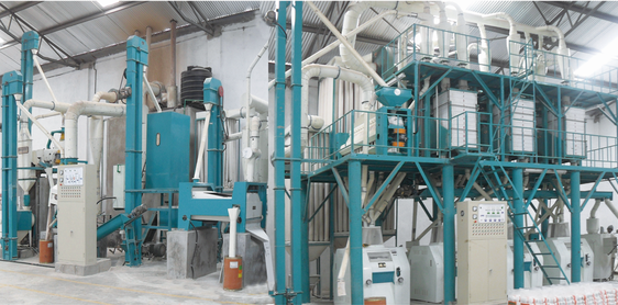 medium wheat flour milling machinery