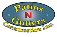 Patios N Gutters Logo