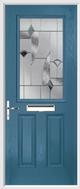 2 Panel 1 Square Composite Door monza glass