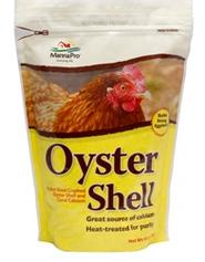 Manna Pro Oyster Shell to help harden egg shell