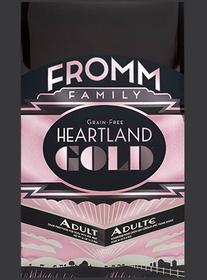 FROMM Heartland Adult Dry Dog Food available in 26. 12 and 4 pound bags
