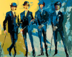 LeRoy Neiman The Beatles