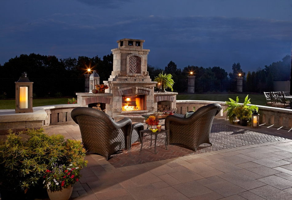 Ma Outdoor Fireplaces Fire Pit Backyard Kits