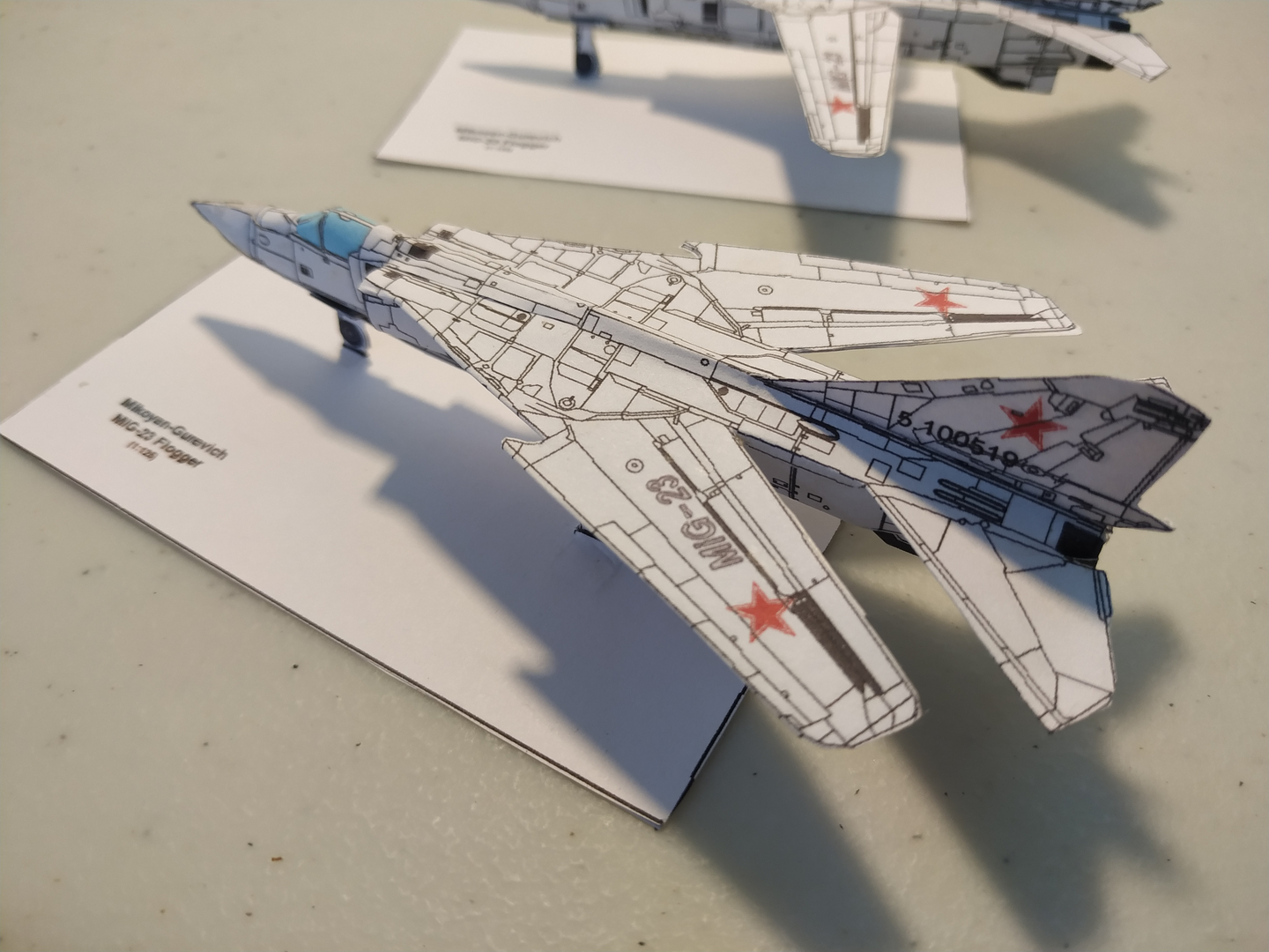 4D paper airplane - Model Kit, Paper Airplane Template