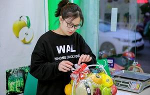 Giỏ hoa quả 500k
