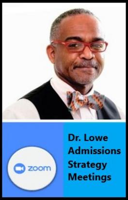Dr Paul Lowe Admissions Strategy Sessions