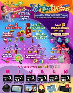 Gifts 'N Things Fundraiser Prize Brochure