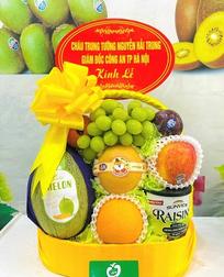 Giỏ hoa quả thắp hương đẹp