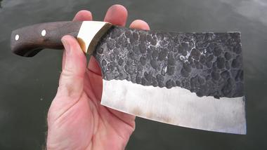 How to make a High quality DIY Cleaver knife. FREE step by step instructions. www.DIYeasycrafts.com