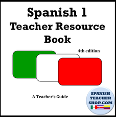 Spanish 1 Teacher Resource Book Cover