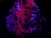 PYROCHLORE, MAGNETITE, Aegirine-Augite, fluorescent Calcite, Oka complex, Oka, Deux-Montagnes RCM, Laurentides, Québec, Canada, ex Adrian Labuz, 1965