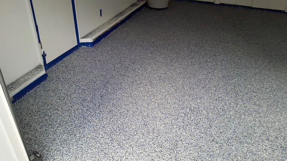 Installation Of Chip Epoxy Floor Coatings