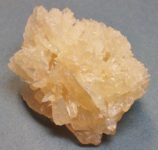 Phosphorescent & fluorescent Aragonite crystals - Cerro de Pasco, Peru