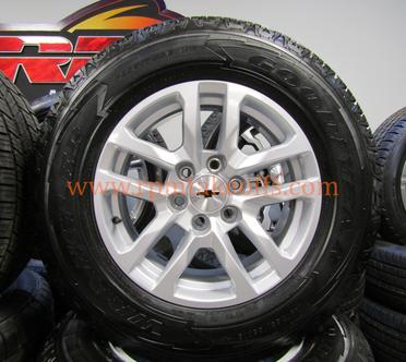 Chevy 6 18 Polished Wheels With Goodyear Fortitude Tires