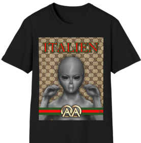 "ITALIEN" Designer Unisex Softstyle T-Shirt