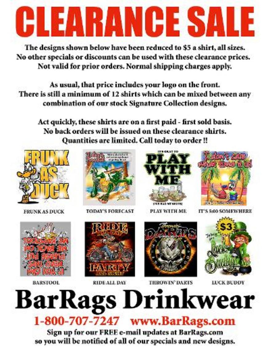 BarRags Drinkwear - Home