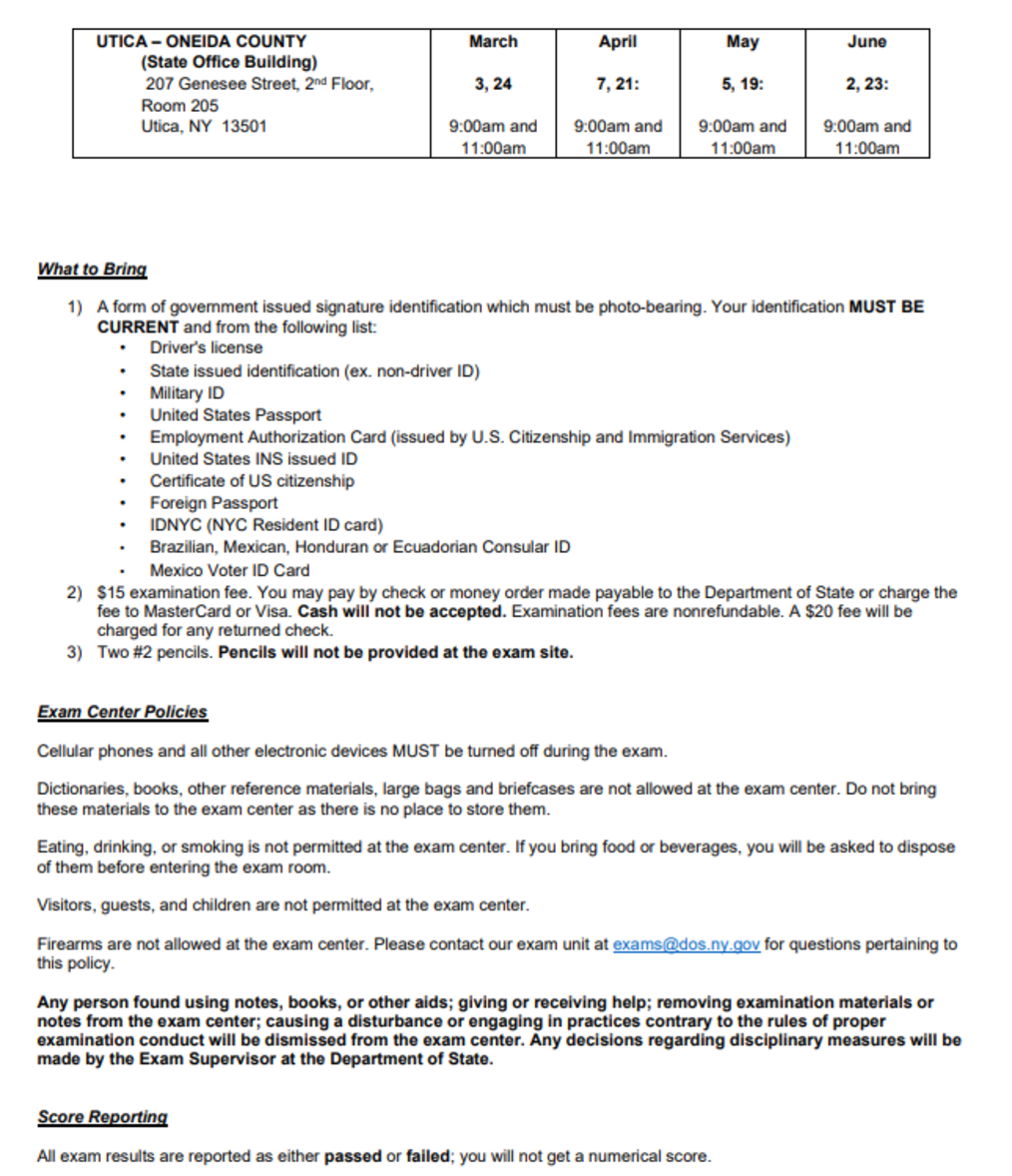 How to become a notary public new york