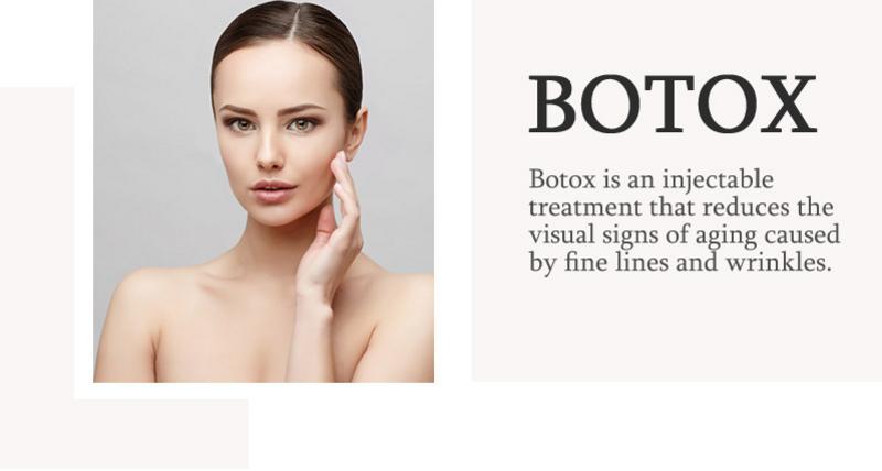 Botox model. Botox is an injectable treatment that reduces the visual signs of aging caused by fine lines and aging! Find out more below.