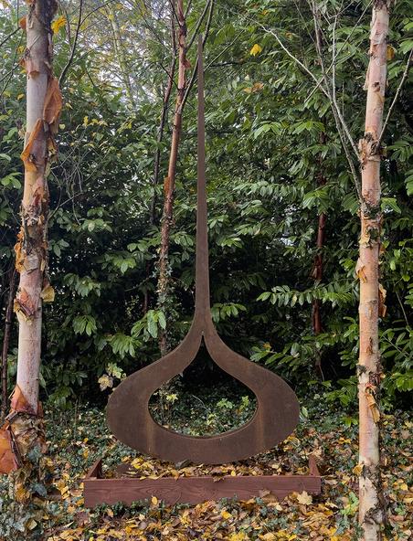 Seed form series of sculptures by Kevin O'Dwyer
