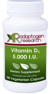 Adaptogen Research, Vitamin D3 5000 I.U. VC