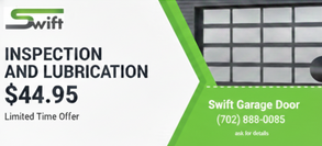 Garage Door Repair Service Call Coupon in Las Vegas