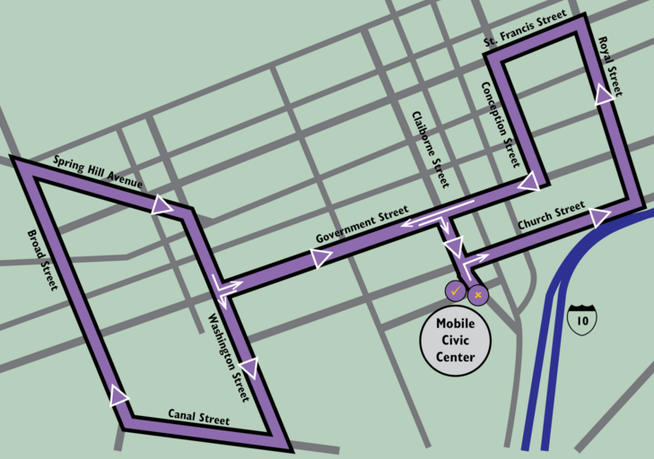 Parade Routes