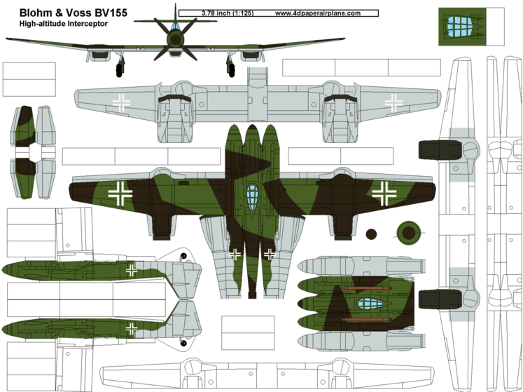 4D model template of Blohm & Voss