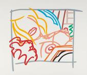 Tom Wesselmann Bedroom Blonde Doodle with Photo