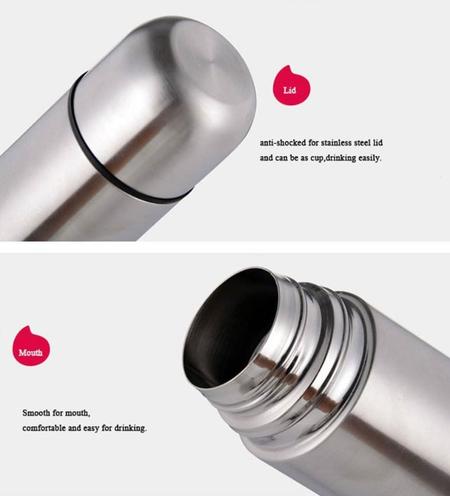 Vacuum Thermos Flask 18 8 High Grade Stainless Steel 1000 ml at Lowest Price in Pakistan