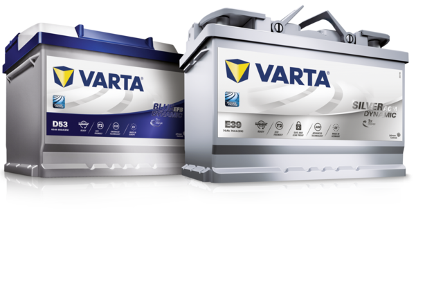 BATTERIE AUTO VARTA A9 SILVER DYNAMIC AGM XEV 12V 50AH 540A