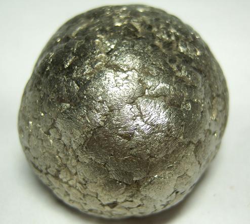 golden PYRITE ball - Guangdong Province, China - ex Parker Minerals