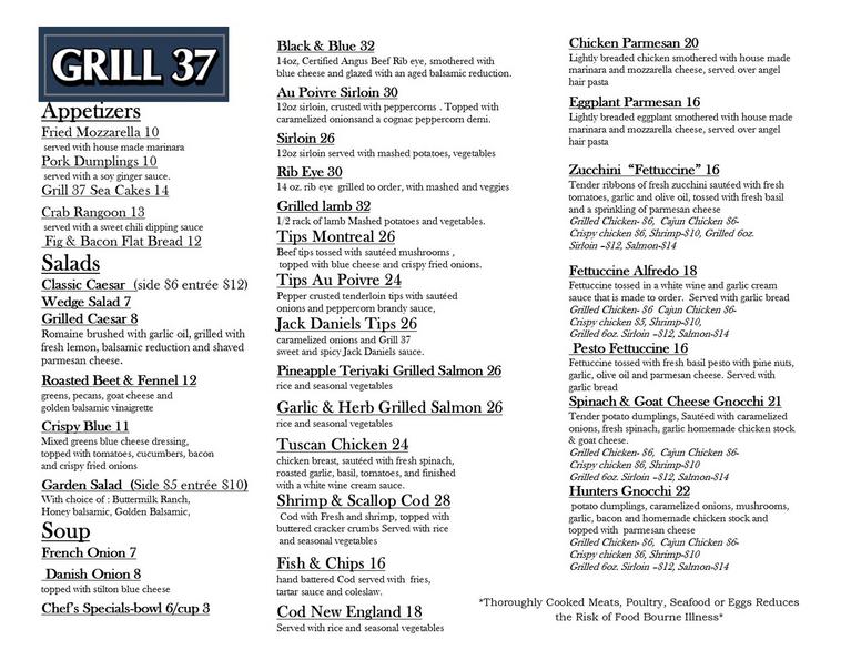 Grill 37, 37 Putnam Rd, Pomfret, CT 06258