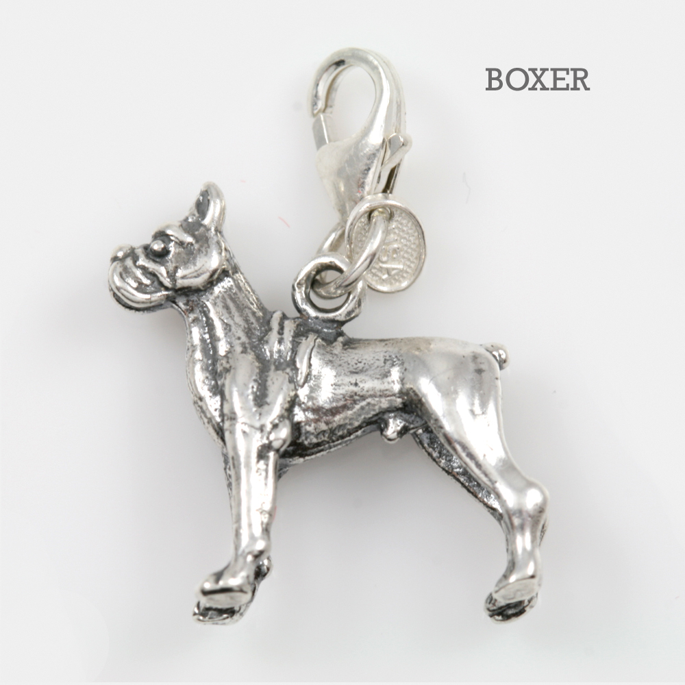 Sterling Silver Dog Breed Charms Made in the USA!