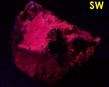 CUPRITE in fluorescent matrix - Tsumeb Mine, Otjikoto Region, Namibia