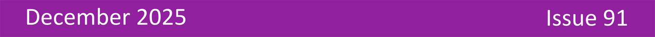 December 2025 Newsletter