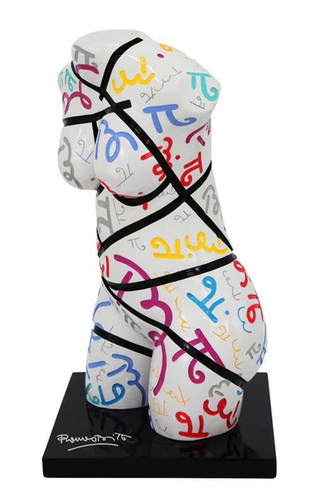 Romero Britto Torso Classic White