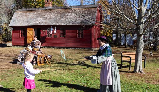 Buildings of Waterford Historical Society, Jordan Green, Waterford, Connecticut