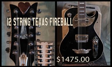 12 string black texas fireball