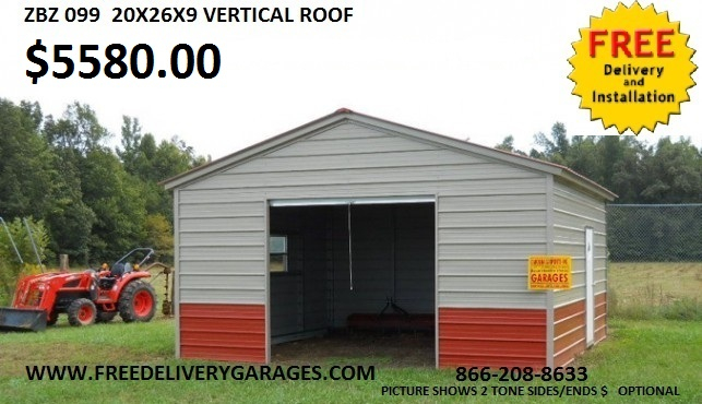 Free Delivery Garages Steel Carports Steel Garages Metal Carport