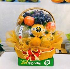 Giỏ hoa quả nhập khẩu Hà Nội tháng 12