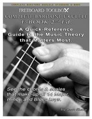 Complete Baritone Ukulele Interactive E-Book Fretboard Toolbox