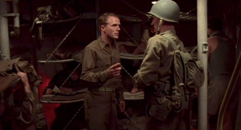 WW2 US Army soldiers on a transport ship LCI
