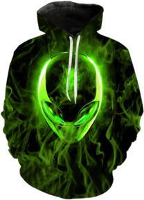 Alien UFO 3D Hoodies