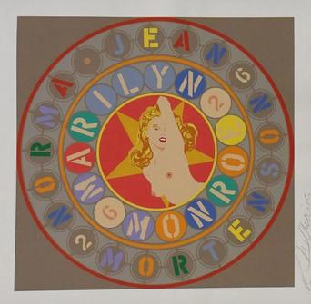 Robert Indiana Metamorphosis of Norma Jean