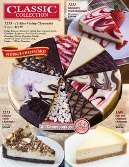 Classic Cheesecake Fundraiser Brochure